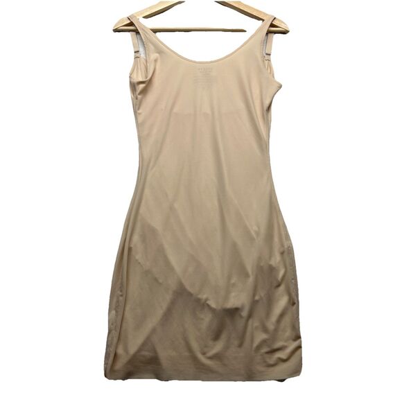 SPANX Assets Red Hot Label Womens Sz L Full Slip Beige/Tan VNeck Shapewear - Picture 11 of 13